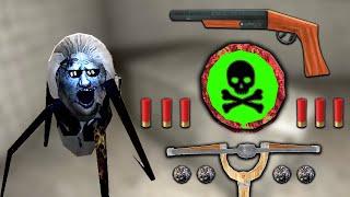 All New Weapons Vs Spider Mom Granny 3 Enhanced