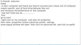 How to increase our computer ram by dip'scomputer