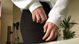 ASMR Textured legging scratching  REALLY GOOD SOUNDS!