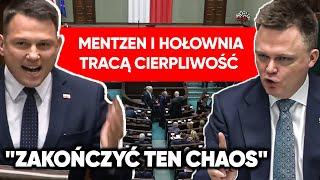 "Podpaliliście Polskę". Mentzen ostro po decyzji PKW. Hołownia bierze sprawy w swoje ręcę