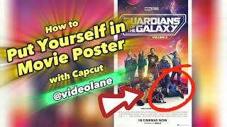 How to Put Yourself in a Movie Poster Using Capcut