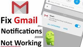 Fix Gmail Notifications Not Working On Android