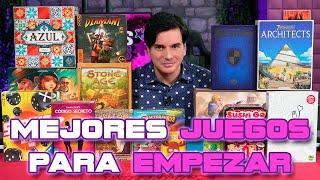 Los MEJORES juegos de mesa para empezar en la afición | Juegos TOP