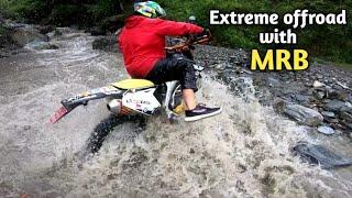 Most Dangerous and adventure ride with MRB Vlogs || Motomaniac prabhat ||
