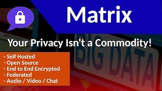 Setup your self hosted, open source, Matrix chat server for fully private and encrypted messaging.