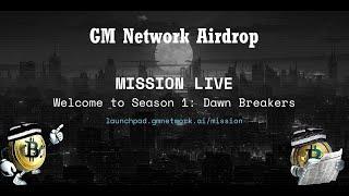 GM NETWORK  AIRDROP  ||  $GM coin ishlab oling.!!