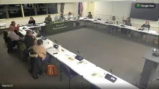 December 11 School Board Meeting