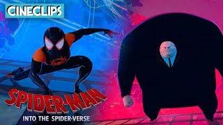 Spider-Man Vs. Kingpin Final Fight | Spider-Man: Into The Spider-Verse | CineStream | With Captions