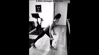 Tati Shows Her Workout Routine | SnapChat Story