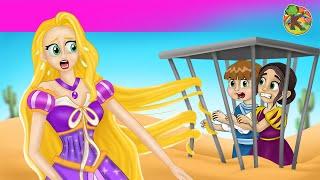 Prenses Rapunzel - 2 Masal 1 Arada | KONDOSAN Türkçe - Çizgi Film & Çocuk ve Prenses Masalları