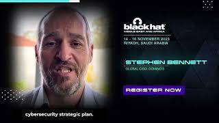 BHMEA23' Speaker - Stephen Bennett, Global CISO, Domino's