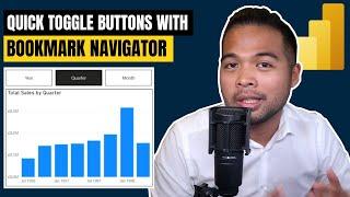 Create QUICK Toggles using BOOKMARK NAVIGATORS in Power BI