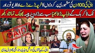 maryam nawaz 100 days paid campaign video -  pakistani actors youtubers and tiktokers