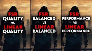 Dying Light 2 - All FSR Settings vs All Linear Settings - Comparison Test