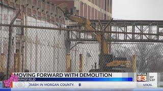 Demolition of old Pillsbury Mills site begins