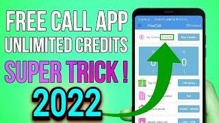Free Call Unlimited Credit App | Get Unlimited Credits in Whatsapp free call App | Fake Call
