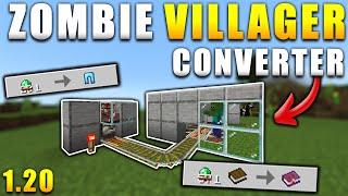 Easy 1.20 Zombie Villager Converter For Minecraft Bedrock & Java