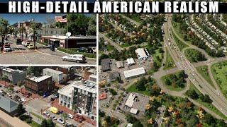 Building High-Detail Realistic American City Expansions in Cities Skylines!