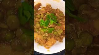 Very easy quick Aloo matar ki sabji in village style shorts #short #aloo #aloomatar #easyrecipe