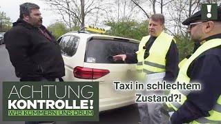 "Nicht mehr zu ENTSCHULDIGEN!"  Taxi in schlechtem ZUSTAND? | Kabel Eins | Achtung Kontrolle