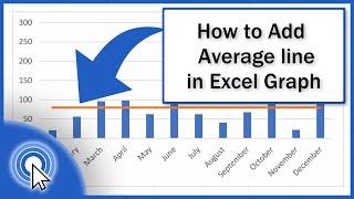 How to Add an Average Line in an Excel Graph