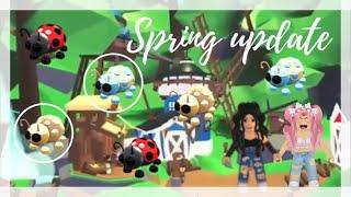 The NEW SPRING update 2021 is here! roblox(Adopt me)