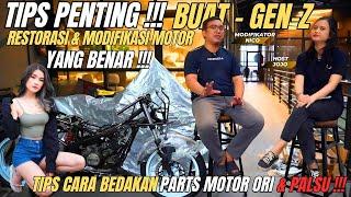 Tips Penting Modifikasi Motor Buat Gen-z | Pernah Ketipu Parts Motor PALSU‼️