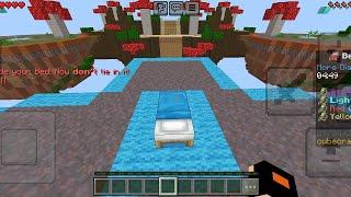 Minecraft Cubecraft bedwars teams of 2 Gameplay.