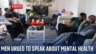 'Don't man up, talk it through' - men urged to confront mental health problems