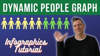 Create a Dynamic PEOPLE GRAPH | Infographics in Excel