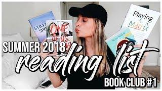 SUMMER READING LIST | 8 Self Help & Fiction Books | BOOK CLUB ANNOUNCEMENT