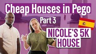 Cheap Houses For Sale In Spain, Nicole's 5K House - PART 3 @traveltomoney