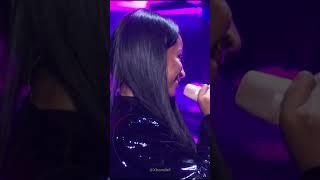 Nicki Minaj’s REACTION to Her Backup Singer Who Won’t Stop Singing #shorts