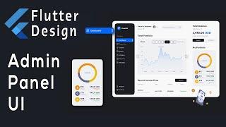 Admin Panel or Dashboard - Flutter UI - Speed Code