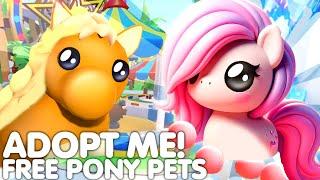 HOW TO GET FREE NEW PONY PETS IN ADOPT ME!ALL NEW SUMMER FAIR PETS! ALL LEAKES INFO! ROBLOX