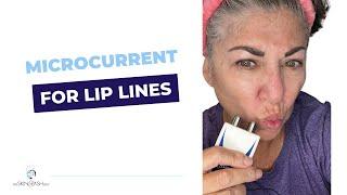 FIX LIP LINES with MICROCURRENT