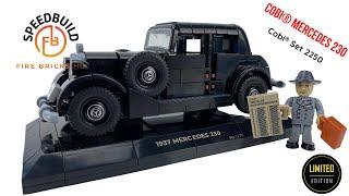 COBI® 1937 Mercedes 230 LIMITED EDITION Set 2250 - Speed Build Review