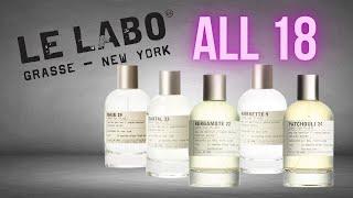 Best Le Labo Fragrances - Testing the Whole Line