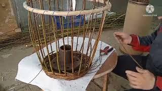 willow basket weaving by Ivan Pichik