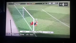 ONLY GAMERS COULD UNDERSTAND! GREAT FREE KICK BY GIANFRANCO ZOLA ON PES 5 PS2!