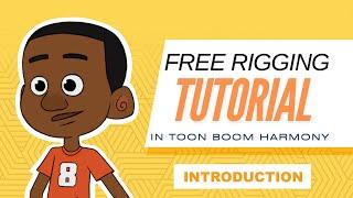 Master Character Rigging In Toon Boom Harmony For Free - Beginner Tutorial!