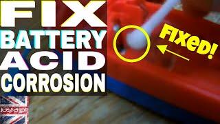 How to clean battery acid corrosion in electronics - Wii remote repair