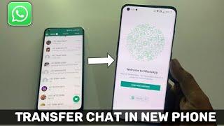 How to transfer WhatsApp messages to new Phone