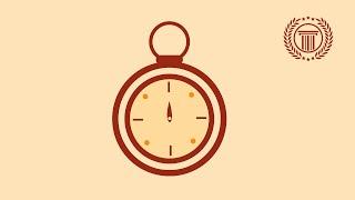 time icon logo design illustrator | how to make clock shape icon logo in illustrator