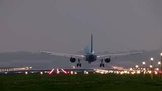 Airbus A320 landing from behind ️ #A320 #Aviation