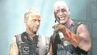 Rammstein's Till Lindemann tricks the audience during 'Mein Herz Brennt' - 6th July 2022