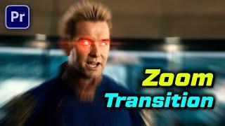 ZOOM TRANSITION  Premiere Pro Tutorial