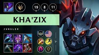 Kha'Zix Jungle vs Vi: Triple Kill, Dominating - NA Challenger Patch 14.23