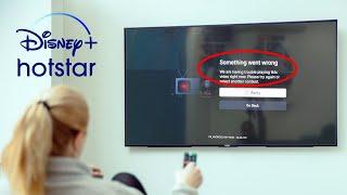 How to Fix Disney+ Hotstar Error Something Went Wrong in Android Smart TV