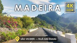 Discover MADEIRA, Portugal  | Mountain Roads After Wildfires | 4K HDR Scenic Drive Tour